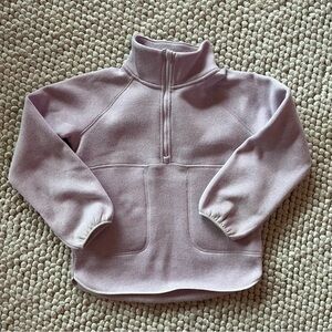 NWOT Old Navy Kids Lavender Quarter-Zip Sweatshirt